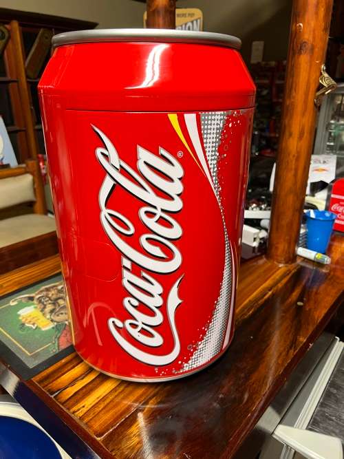 Coca-Cola -Can style Collectible Bar fridge/ Cooler