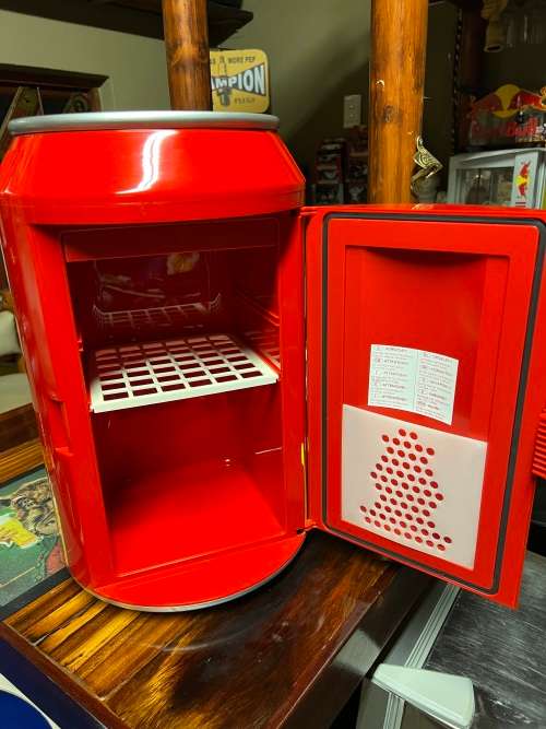 Coca-Cola -Can style Collectible Bar fridge/ Cooler