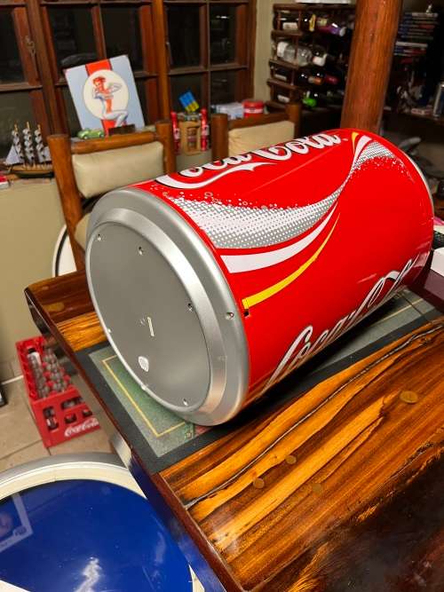 Coca-Cola -Can style Collectible Bar fridge/ Cooler