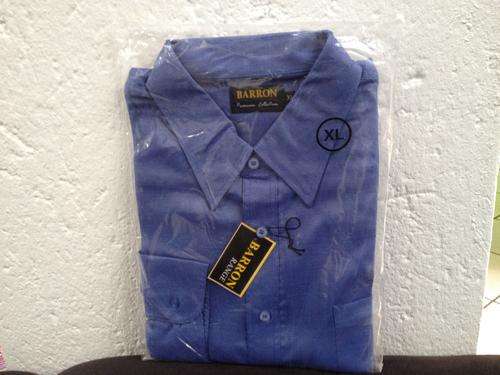 Mens corporate shirt- long  sleeve - size XL - by BARRON