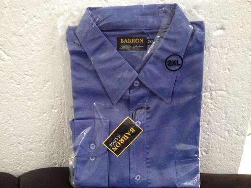Mens corporate shirt- long  sleeve - size 2XL - by BARRON