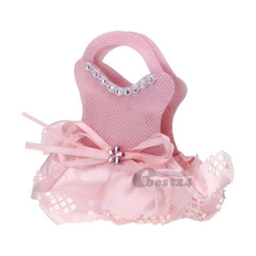Favor Gift Bag - Dress Pink 10 pieces