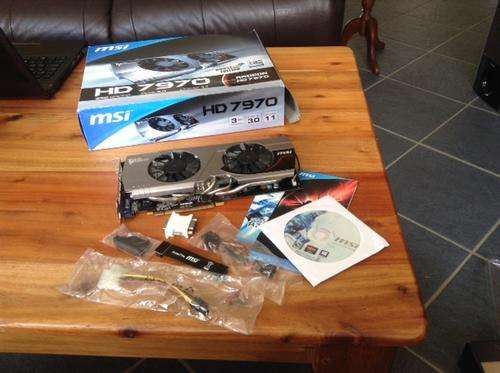 MSI RADEON HD 7970 OC EDITION 3GB GDDR