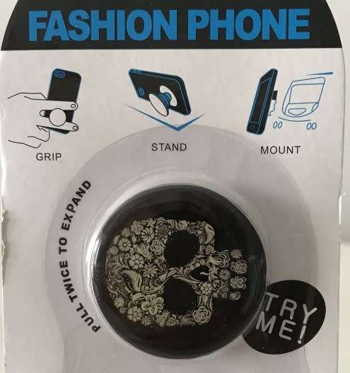 Skull Popsocket- EASILY GRIP PHONE/LATEST DESIGN