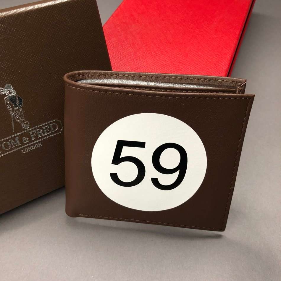 Retail: $129 / R2,199.00 TOM & FRED London® Brabham British Racing Tribute Wallet GENUINE LEATHER