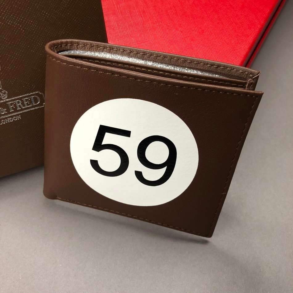 Retail: $129 / R2,199.00 TOM & FRED London® Brabham British Racing Tribute Wallet GENUINE LEATHER