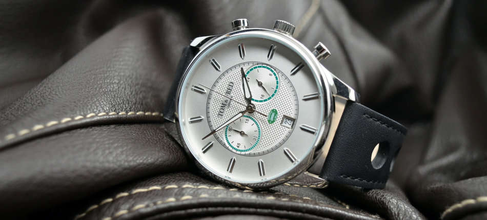 Retail: R5,999.00 TOM & FRED London® Men's 1/500pcs BONNEVILLE Utah, U.S.A Land Speed Chrono Watch