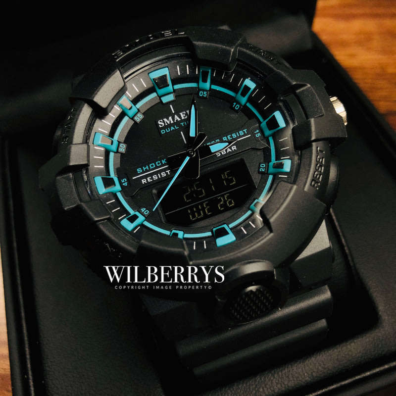 SMAEL Shock Proof Bullseye Watch 5ATM WATER RESISTANT **BRAND NEW**
