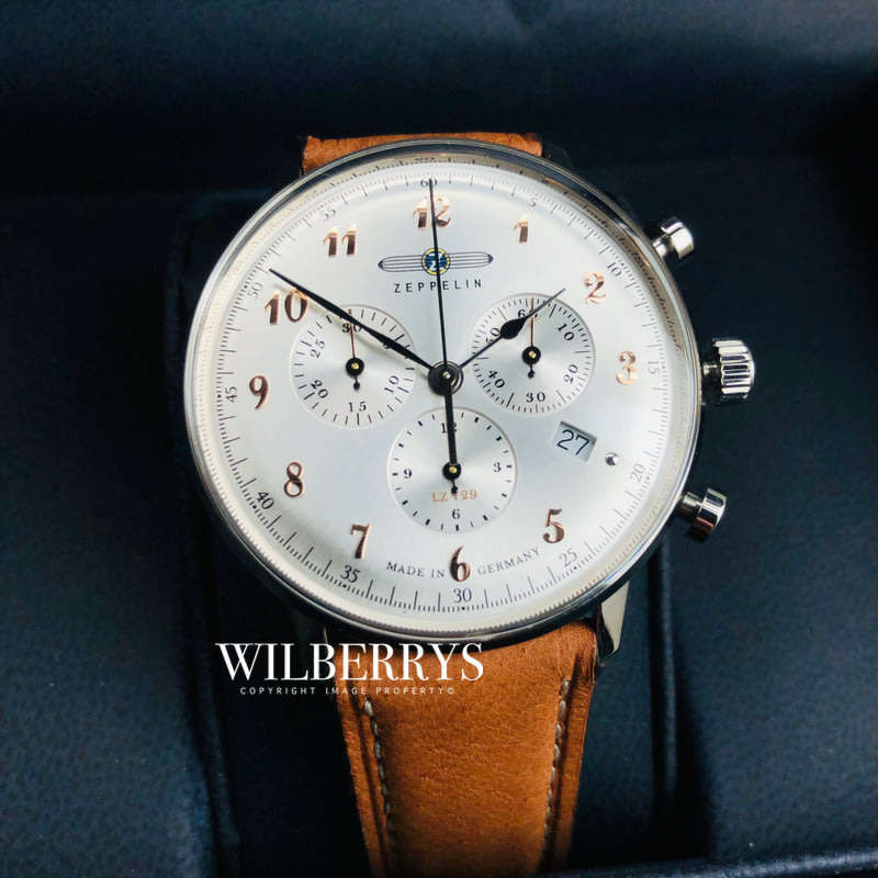 Retail: R8,000.00 ZEPPELIN Germany Men's Hindenburg Chronograph  Chronograph Watch