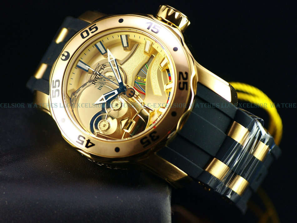 Retail: R13,999.00 INVICTA Men's Star Wars C-3PO LIMITED EDITION Watch  BRAND NEW IN BOX
