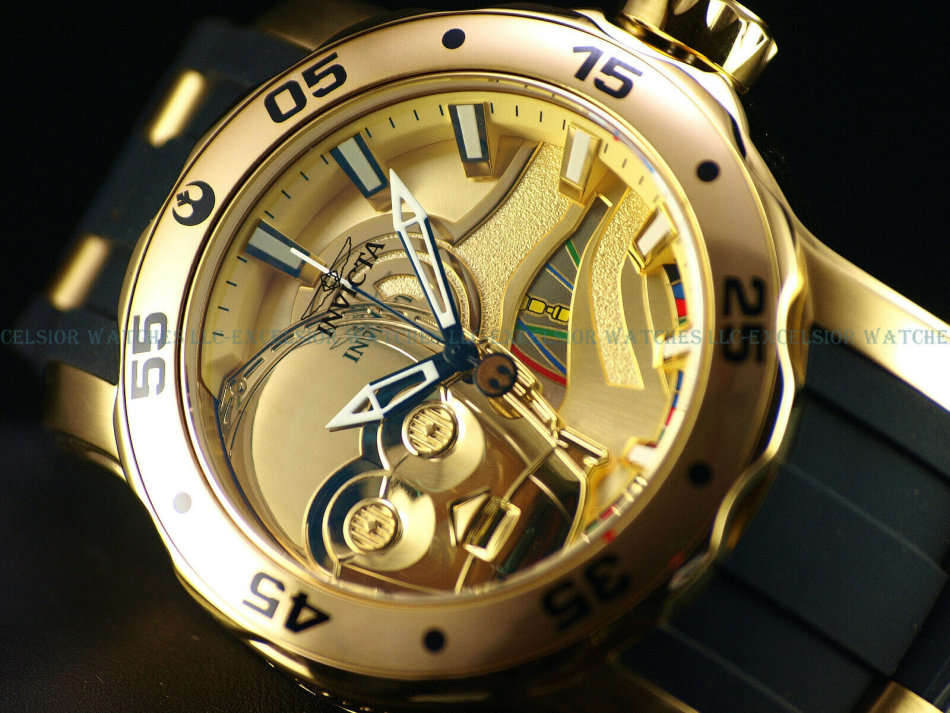 Retail: R13,999.00 INVICTA Men's Star Wars C-3PO LIMITED EDITION Watch  BRAND NEW IN BOX