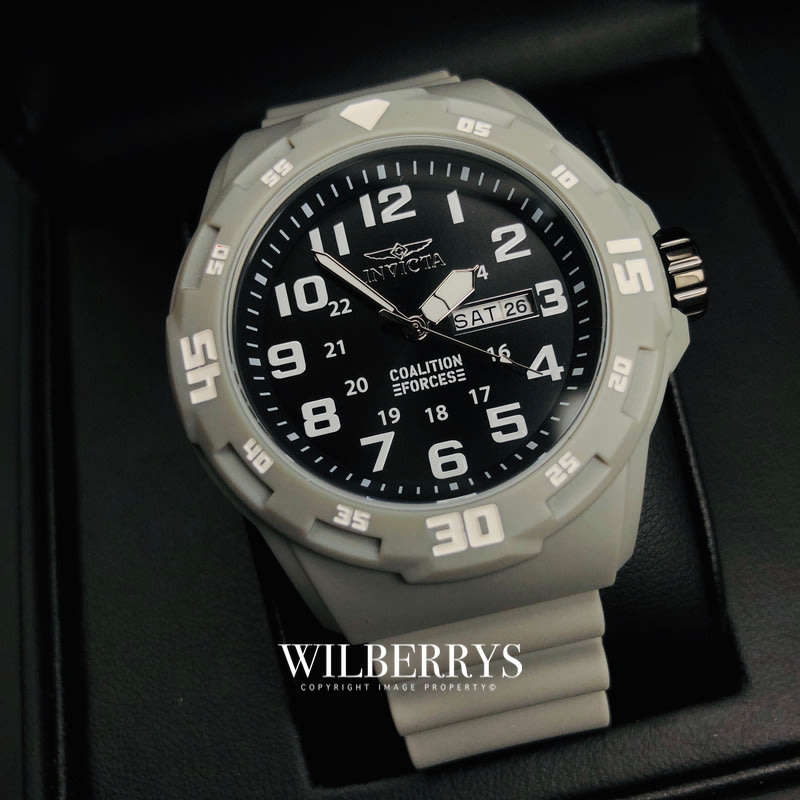 Retail: R6,999.00 INVICTA MEN'S COALITION FORCE GREY WATCH NEW IN BOX WITH PAPERS **AUTHORIZED**
