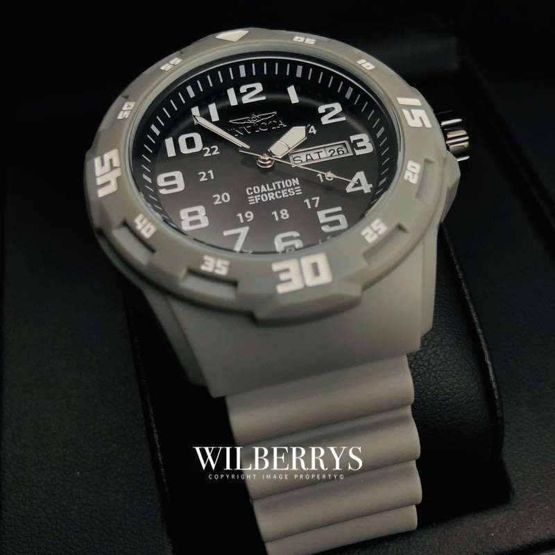 Retail: R6,999.00 INVICTA MEN'S COALITION FORCE GREY WATCH NEW IN BOX WITH PAPERS **AUTHORIZED**