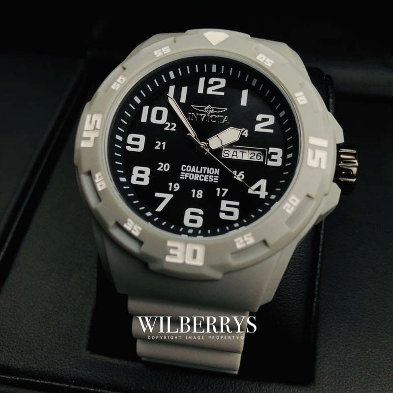 Retail: R6,999.00 INVICTA MEN'S COALITION FORCE GREY WATCH NEW IN BOX WITH PAPERS **AUTHORIZED**