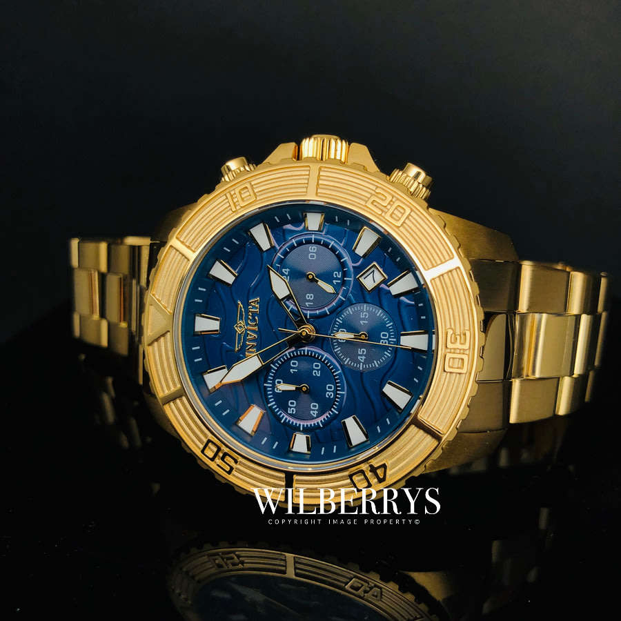 Retail: R7,999.00 INVICTA Men's OCEANIA GOLD EDITION CHRONOGRAPH Watch BRAND NEW IN BOX