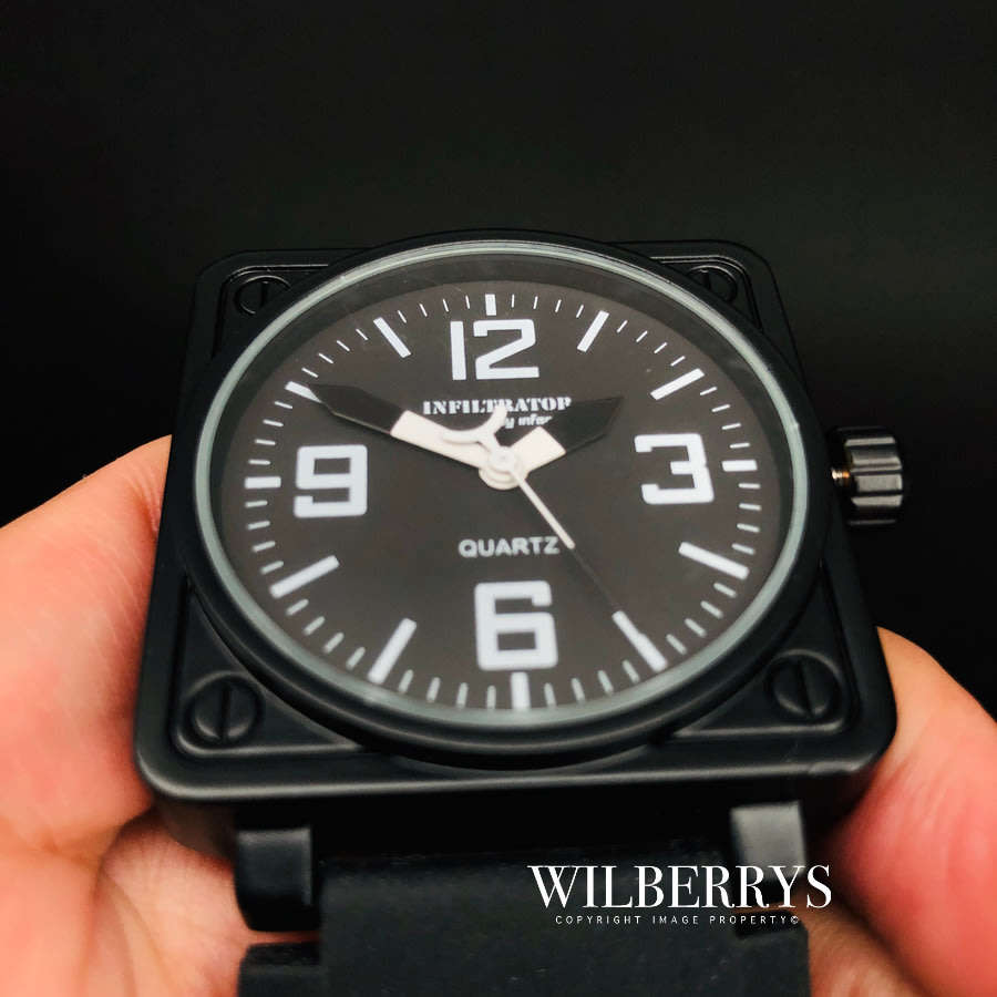 Retail: R2,999.00 INFANTRY MILITARY CO. NIGHT HAWK Infiltrator Watch BRAND NEW IN BOX