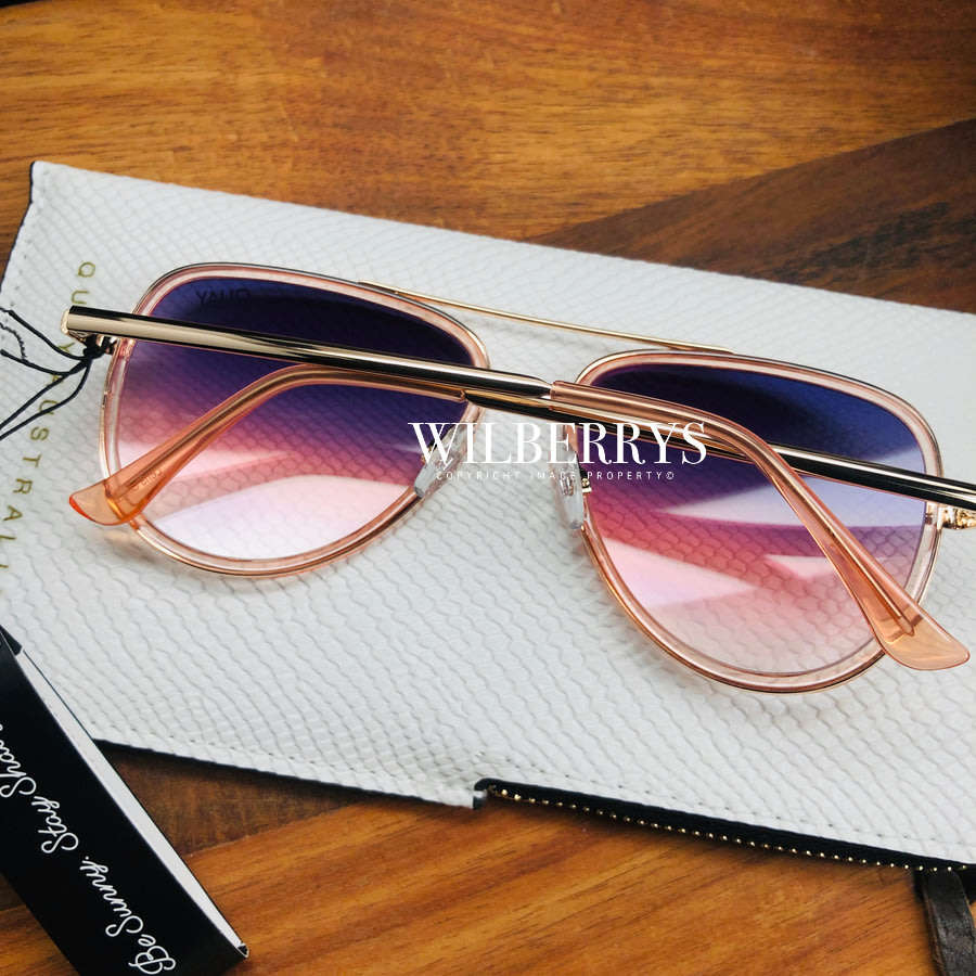 Must see!! QUAY Women's J'LO Jennifer Lopez ALL IN MINI Aviator Sunglasses **AUTHENTIC BRAND NEW