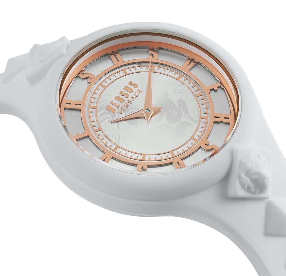 Retail: R4158.70 VERSACE Women's VERSUS Fire Island White Lion Watch BRAND NEW IN BOX + PAPERS