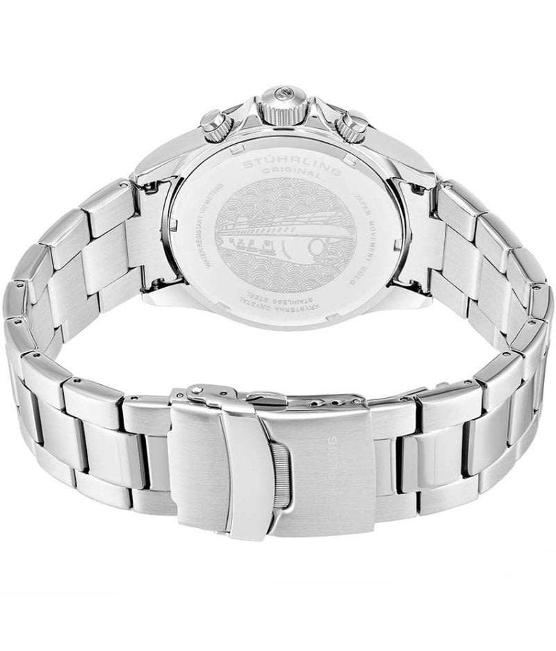 Retail: R9,000.00 Stuhrling Original Men's Aquadiver Le Mans Chronograph Watch BRAND NEW