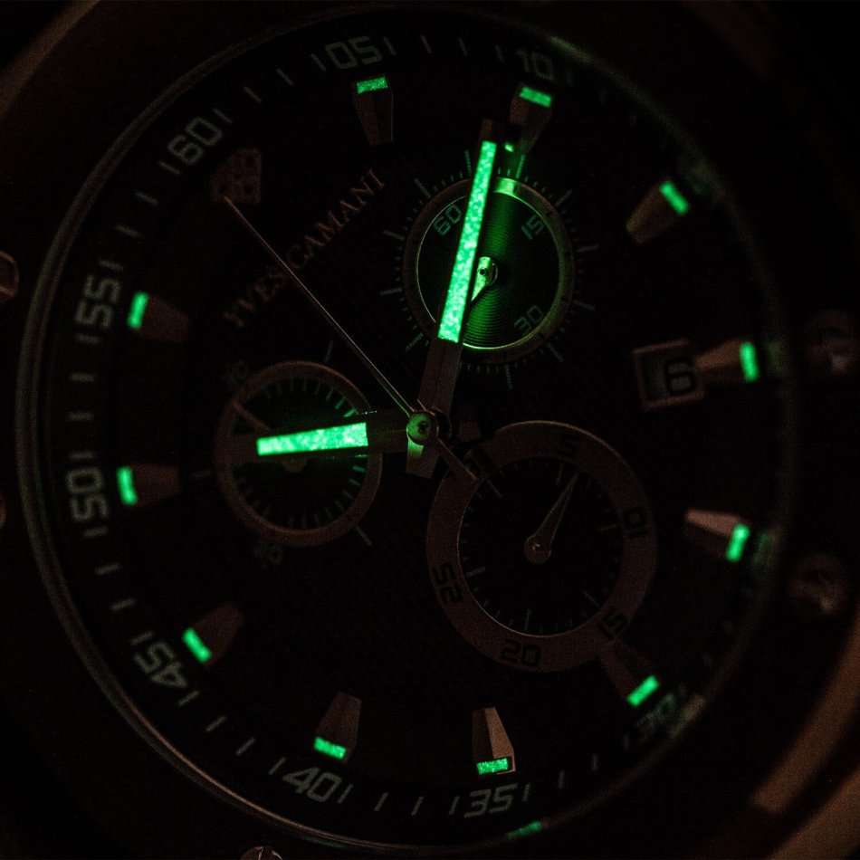 Retail: R6999 YVES CAMANI Men's Quentin Swiss Coffee/Rose Gold Watch + Gold Tin BRAND NEW