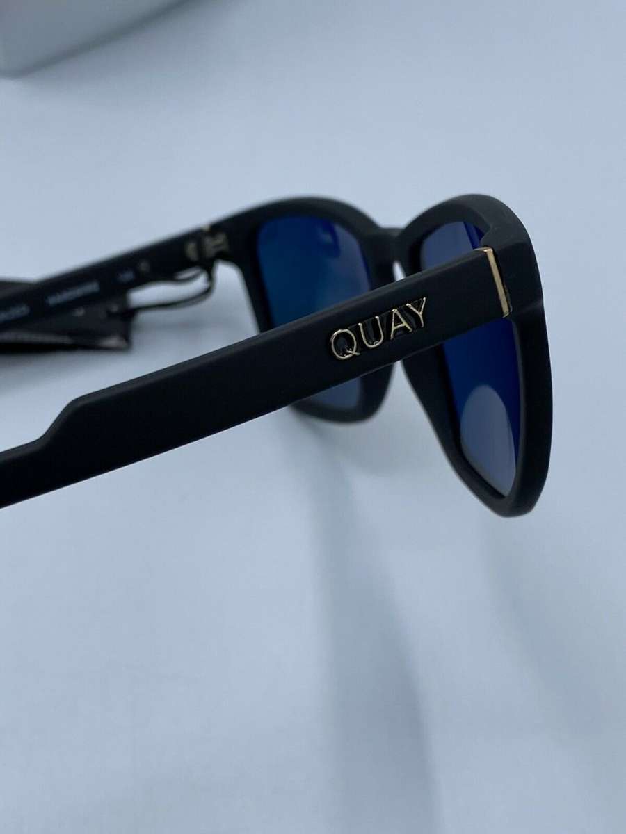 HOT!! QUAY Men's A-ROD POLARIZED HardWire BLACK/ORANGE Sunglasses **100% AUTHENTIC**