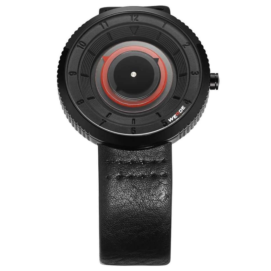 WEIDE Men's Orb 42mm Red Trim Watch BRAND NEW official SA store