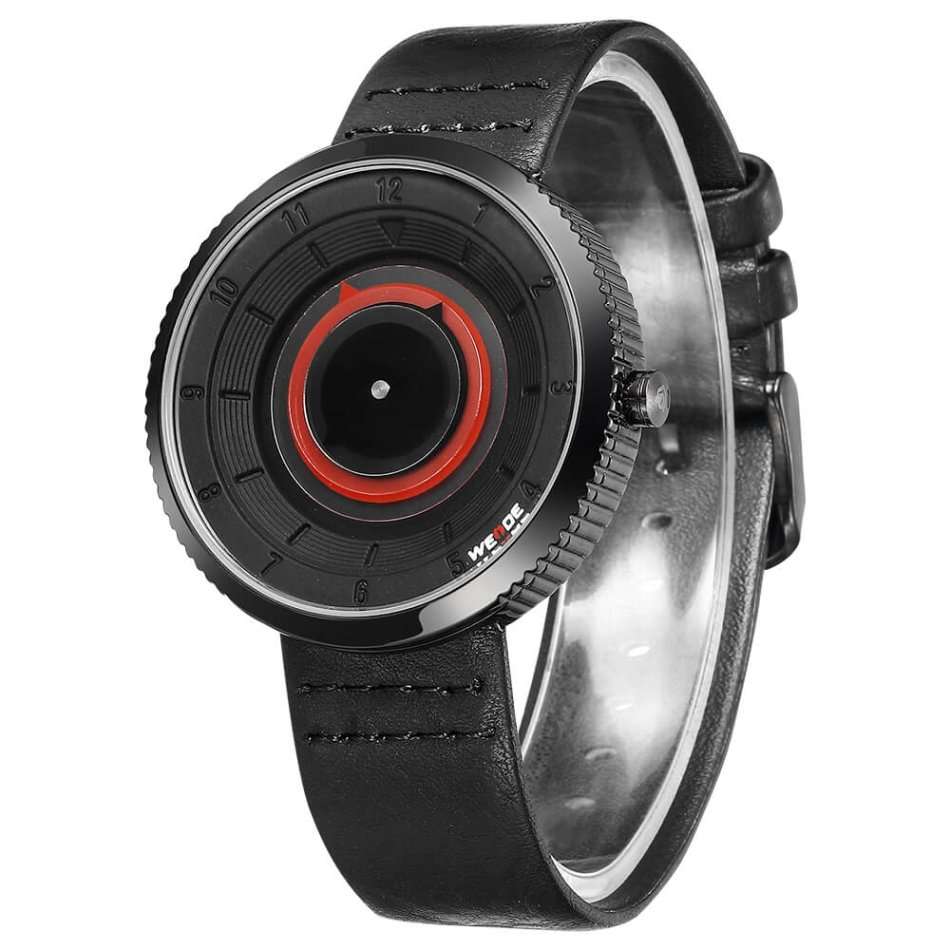 WEIDE Men's Orb 42mm Red Trim Watch BRAND NEW official SA store