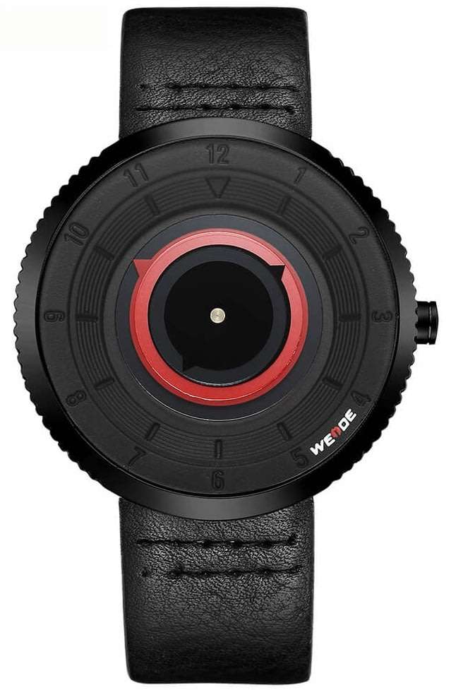 WEIDE Men's Orb 42mm Red Trim Watch BRAND NEW official SA store