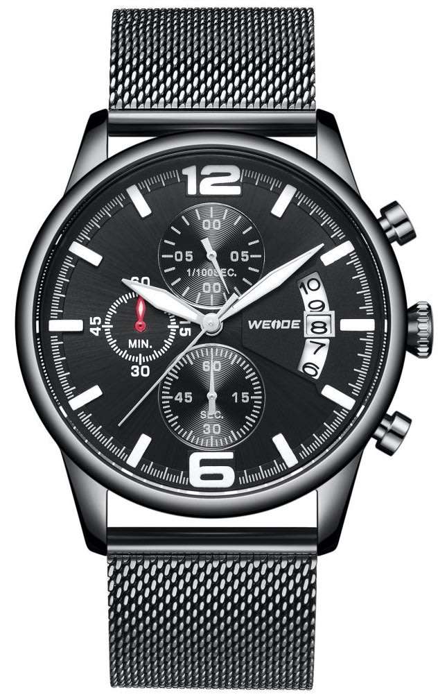 WEIDE Men's Racer Milanese Chronograph Watch BRAND NEW official SA store