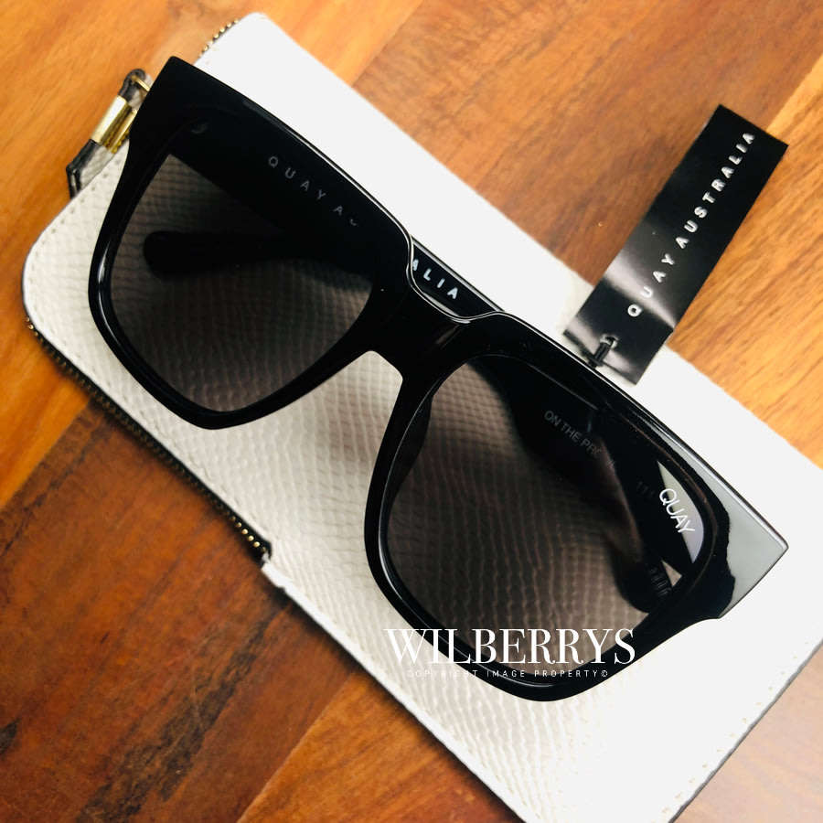 Must see!! QUAY Women's J'LO Sexy Oversized Acetate ON THE PROWL Sunglasses **AUTHENTIC BRAND NEW