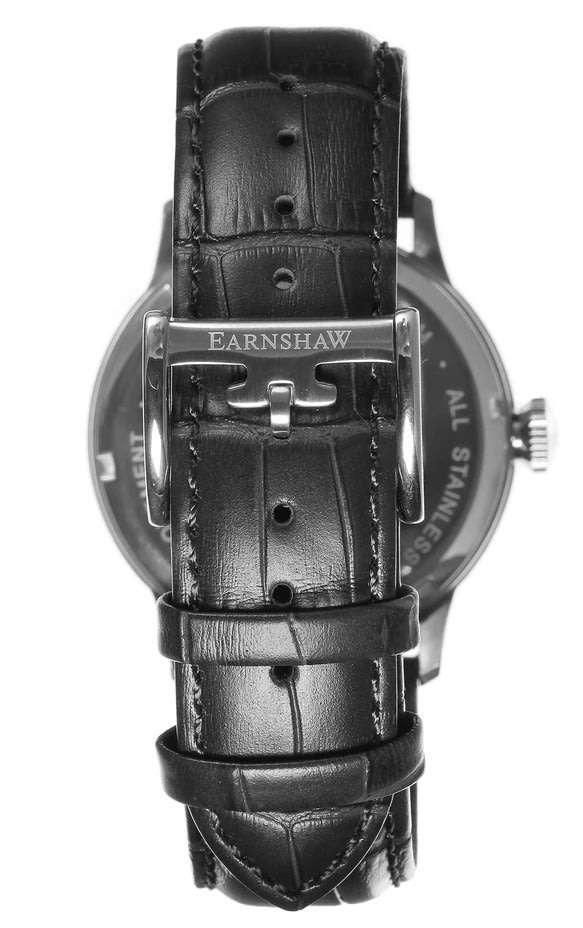 Retail: R8,200.00 Thomas Earnshaw British Grande Date Leather Watch GENUINE, BRAND NEW