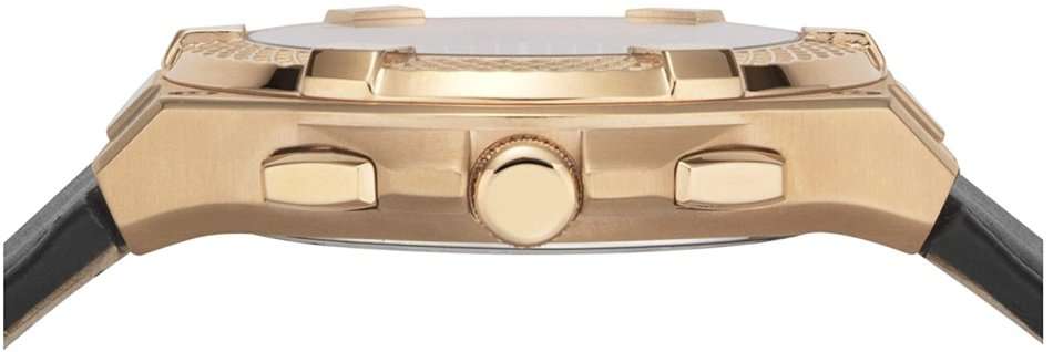 Retail: R9000.00 VERSACE Men's Versus Saint Germain BLACK GOLD EDITION Date Watch BRAND NEW