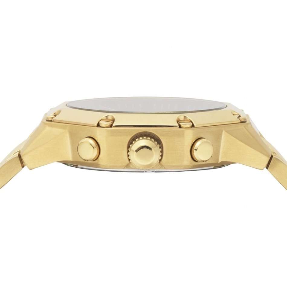 Retail: R9000.00 VERSACE Men's Versus Saint Tropez GOLD EDITION CHRONOGRAPH Watch BRAND NEW