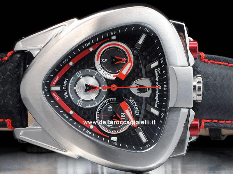 Rare!! R45,000.00 Tonino Lamborghini Men's SPYDER 12 Chronograph STEEL Watch BRAND NEW