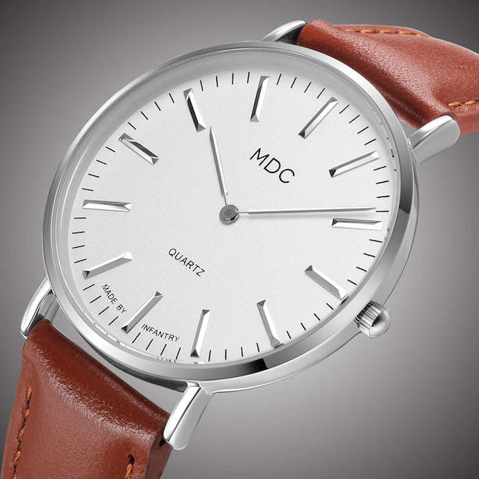 MDC INFANTRY CO. Copter Brown Watch Brand new BOXED, FULLY LOADED!