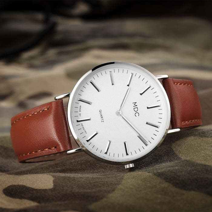 MDC INFANTRY CO. Copter Brown Watch Brand new BOXED, FULLY LOADED!