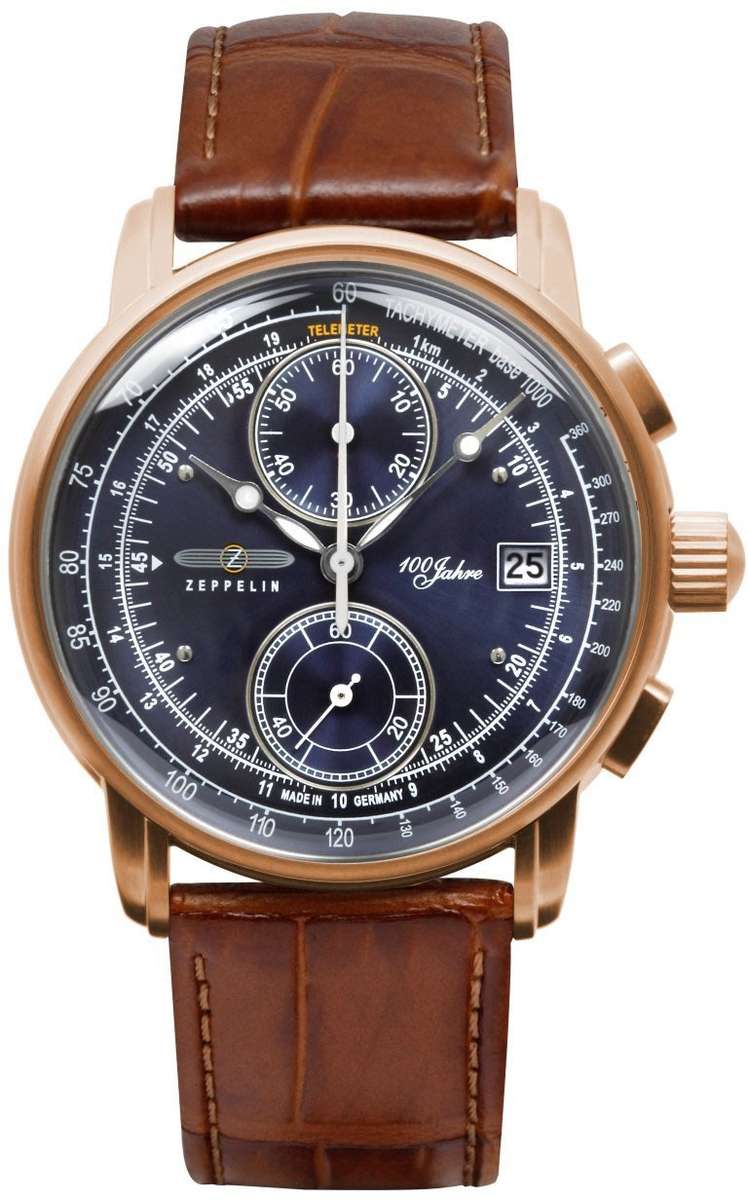 Retail: R8,000.00 ZEPPELIN Germany Men's SPECIAL EDITION Chronograph Watch BRAND NEW