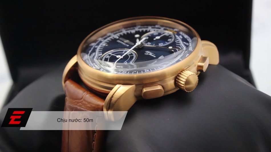 Retail: R8,000.00 ZEPPELIN Germany Men's SPECIAL EDITION Chronograph Watch BRAND NEW