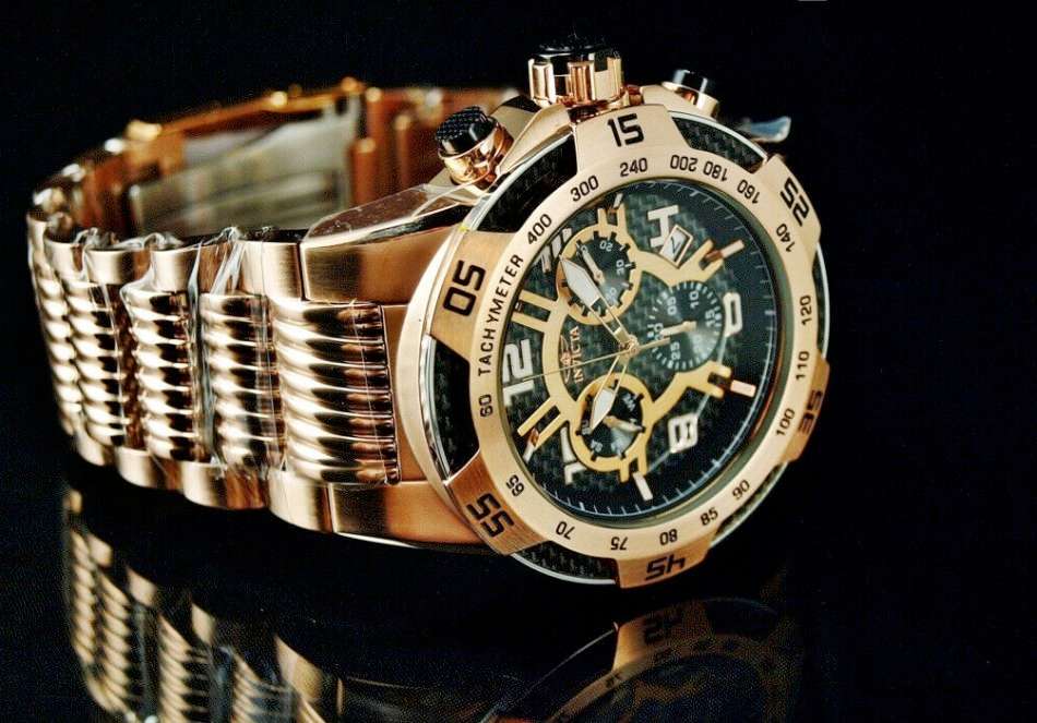 Retail: R12,999.00 INVICTA Men`s Colossus Carbon Chronograph Professional 100m Watch