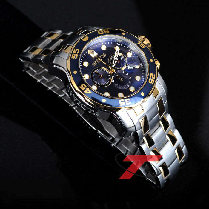 Retail: R14,999.00 INVICTA MEN'S COLOSSUS THICK HEAVY TWO TONE WATCH BRAND NE