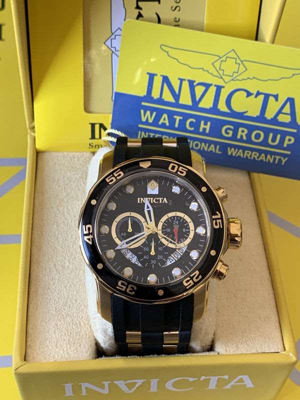 Retail: R14,999.00 INVICTA MEN'S COLOSSUS THICK HEAVY TWO TONE WATCH BRAND NEW IN BOX