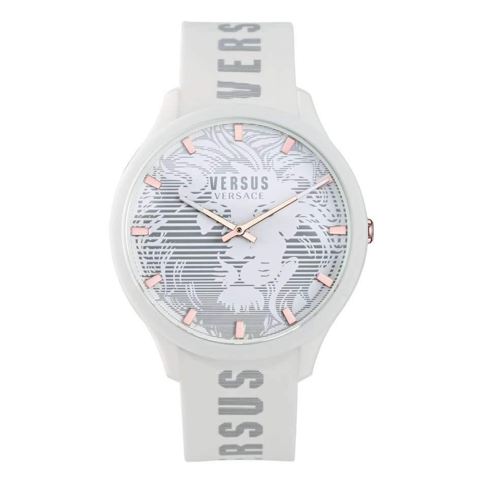 **Retail: R7000.00*** VERSACE Men's EXODUS Sporty Snow White Silicone Strap Watch NEW IN BOX