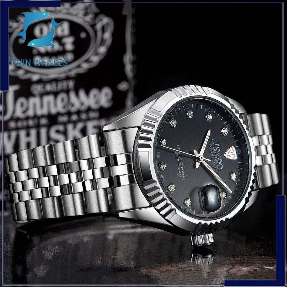 Retail: R2,099.00 TEVISE ® Men's CLASSIC AUTOMATIC CALENDAR Watch BRAND NEW