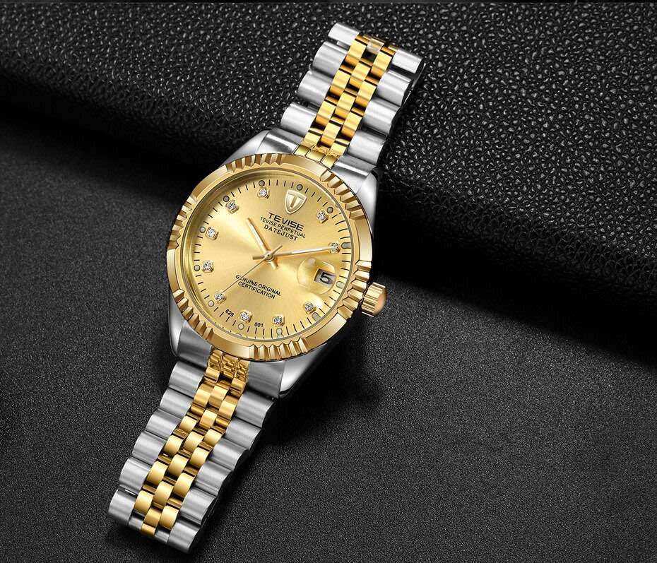 Retail: R2,099.00 TEVISE ® Men's CLASSIC AUTOMATIC CALENDAR Watch BRAND NEW