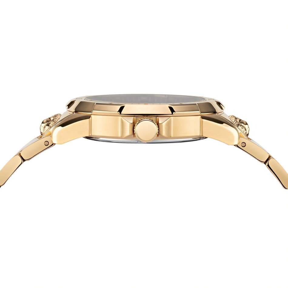 **Retail: R9000.00*** VERSACE Men's Versus Saint Tropez Full Gold pl Watch BRAND NEW IN BOX
