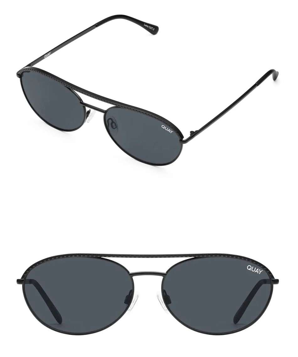 QUAY Women's J'LO Jennifer Lopez AVIATOR Sunglasses **AUTHENTIC BRAND NEW