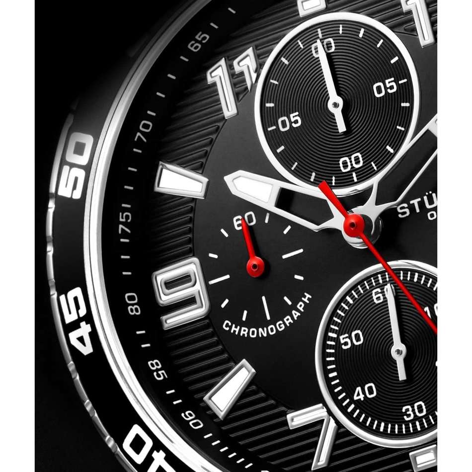 Retail: R7,999.00 STUHRLING ORIGINAL® Men's CONCORDE 40MM Chrono Watch BRAND NEW