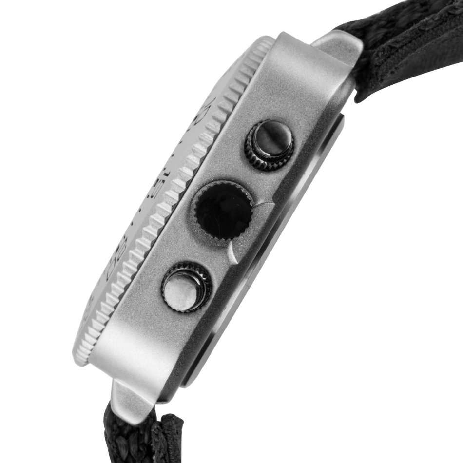 Retail: R3,999.00 INFANTRY MILITARY CO. Men's Tank ACU Nylon 47mm BIG Dual Movement Watch Grey NEW