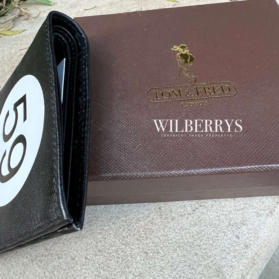 Retail: $129 / R2,199.00 TOM & FRED London® Brabham British Racing Tribute Wallet GENUINE LEATHER