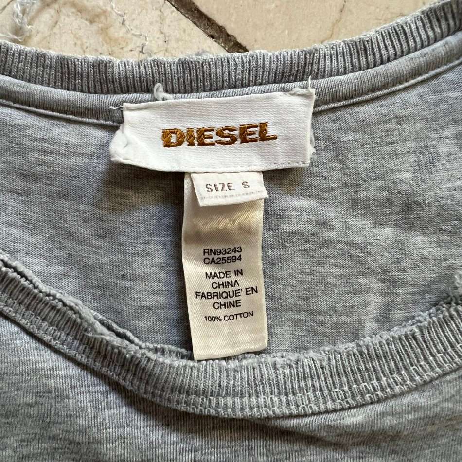 DIESEL Only the Brave Vinatge Worn Out T-Shirt Size S  - 100% GENUINE NEW without tags
